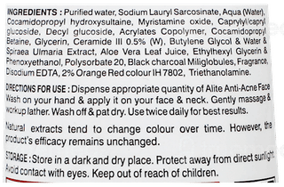 Alite Anti Acne Charcoal Face Wash 70Gm